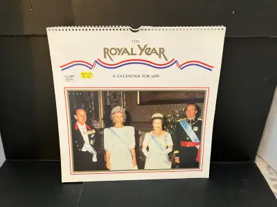 Royal Year 1988 Calendar ne, View more