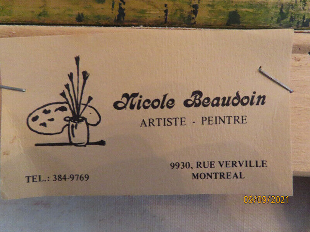 peinture de Nicole Beaudoin dans Art et objets de collection  à Ville de Montréal - Image 3