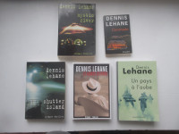 4 livres Coughlin Dennis LEHANE Romans policiers Mystic River