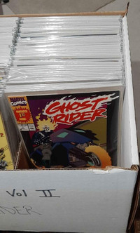 Ghost Rider (1990 2nd Series) comic books. read description