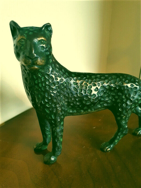antique bronze panthère   jaguar special dans Art et objets de collection  à Laval/Rive Nord - Image 4