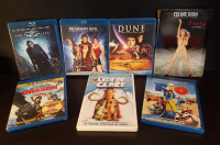 Lot de 8 films et Le spectacle A New Day de Céline Dion