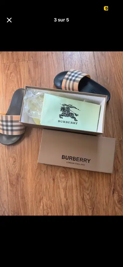 Burberry slides size 8 NEGOCIABLE!!!!, View more