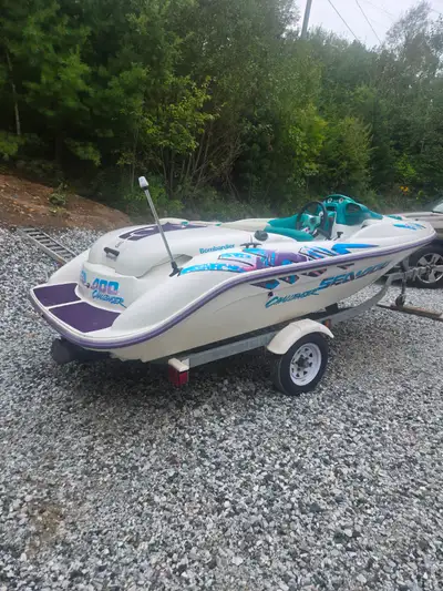 Works as it should,seats 5 ,asking $4500 or trade for seadoo of equal value 506-607-2450 jim
