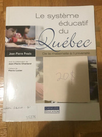 Manuel Le système éducatif du Québec