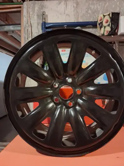 4 - 225/60 R17 steel winter rims from a 2023 Subaru Crosstrek. Used for 3 winters. $500.00