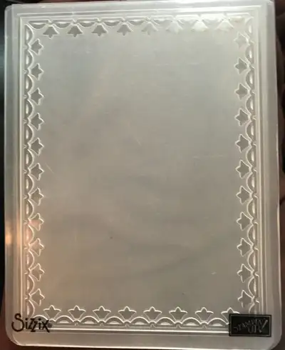 New 4x6 embossing folders from Stampin Up, Cuttlebug and Darice. $7 each ✔framed tulips (stampin' up...