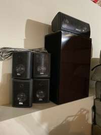 Surround Speakers and Sub Woofer 