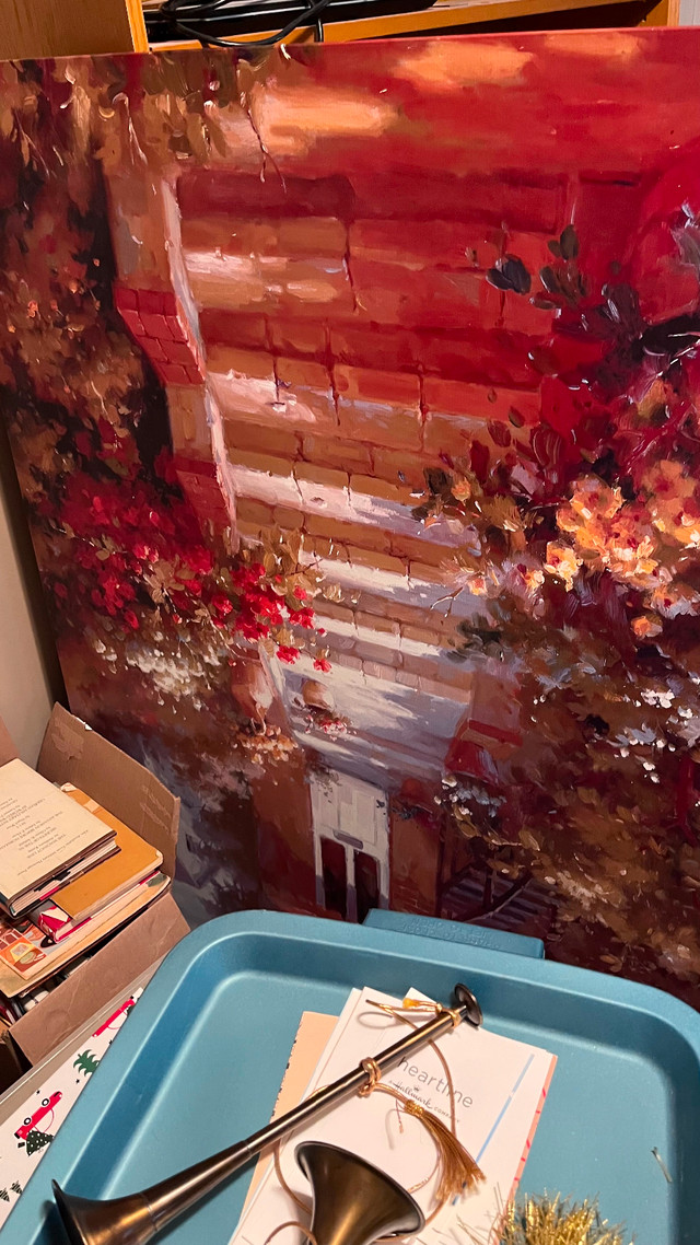 Large canvas painting in Arts & Collectibles in London