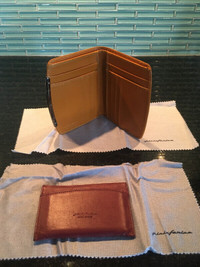PININFARINA Refined Italian leather men wallet and card wallet