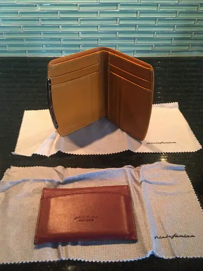 PININFARINA Refined Italian leather men wallet and card wallet, View more