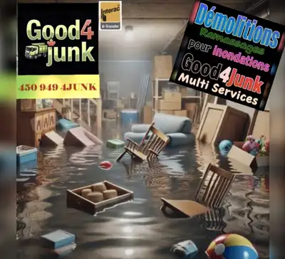 Good 4 junk, démolition, ramassage d'encombrants,debris, View more