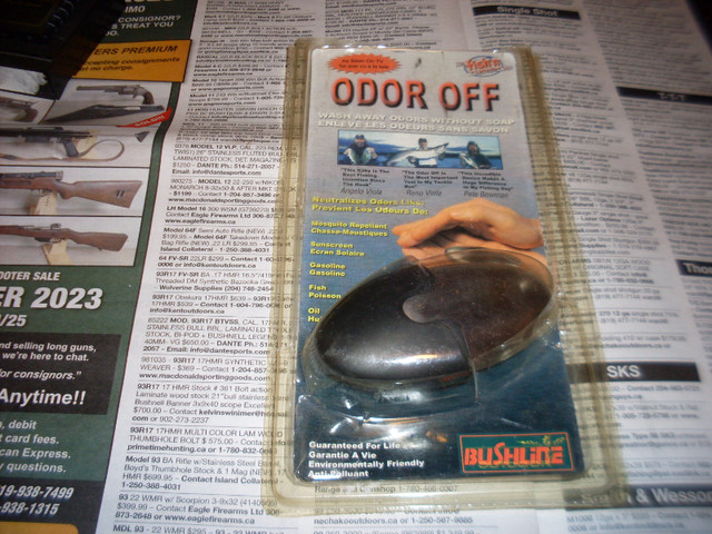 FOR SALE   ODOR OFF in Fishing, Camping & Outdoors in Thunder Bay