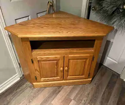 Mennonite TV stand, View more