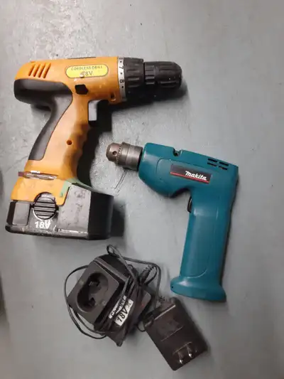 MAKITA,B&D Drills, battery chargers, carrying bag., View more