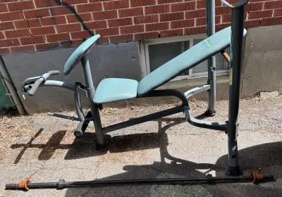 Weight Bench with Bars, View more