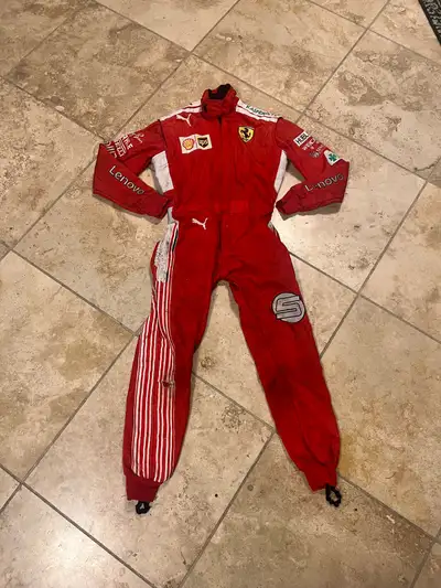 Ferrari racing suit, View more