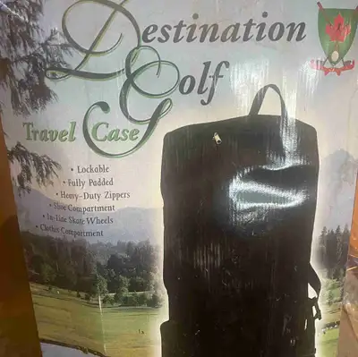 Destination Golf travel case, View more
