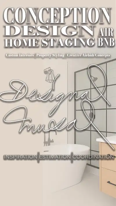✨ Luxury Design | Project Management | Airbnb Styling | Home Makeover ⸻ Transformez votre espace ave...