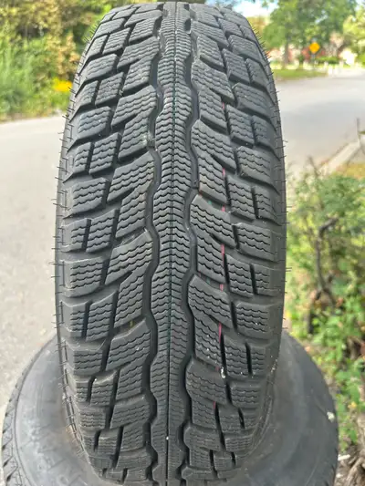 Winter Tires! with metal rims and covers the tires it’s one years old but not much used not even one...
