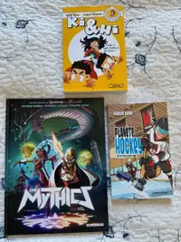 Kids books - Mythic, Planet Hockey, Ki&Hi