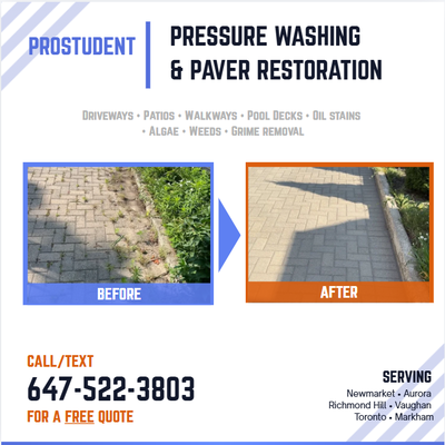 Pressure Washing & Paver Restoration - FREE QUOTE, View more
