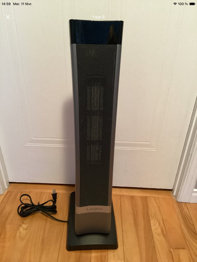 Chaufferette électrique qui oscille, View more