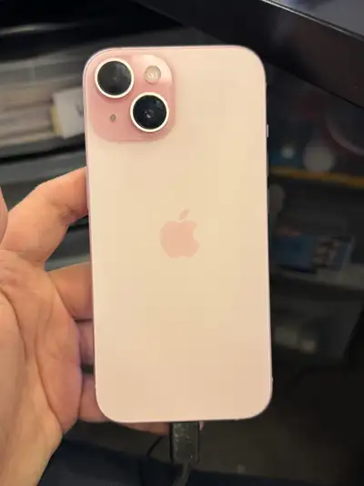 iPhone 15 128GB Pink 91% Battery Health $500 firm Pick up only St. Albert or Northside Edmonton