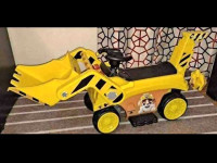 Rubble Paw Patrol 6 Volt Digger Ride On Electric VehicleToy With