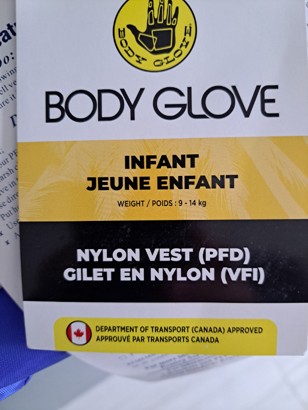 Veste de sauvetage neuf pour enfant 20 à 30 lbs (9-14kg) dans Sports nautiques  à Laval/Rive Nord - Image 4