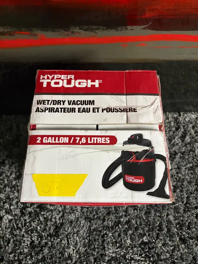 Hyper Tough Wet/Dry Vacuum in Vacuums in Oakville / Halton Region - Image 3