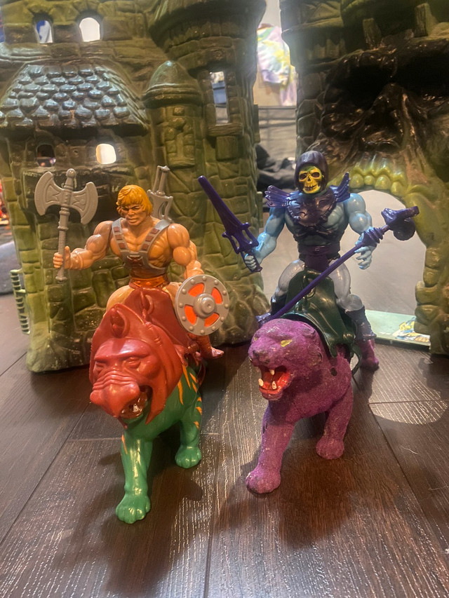 VINTAGE HEMAN AND SKELETOR  in Arts & Collectibles in Kingston