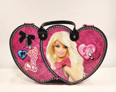 Mattel Barbie Large 14" Beauty Case Double Handled - Rare!!, View more
