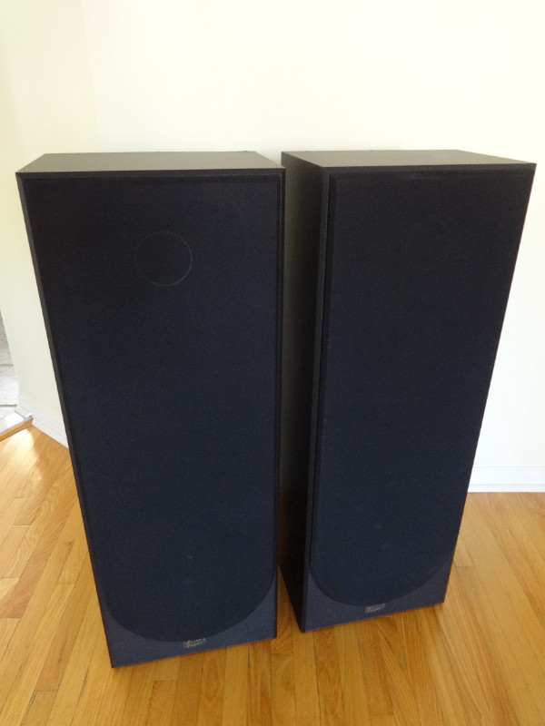 Acoustic Profiles 3-way/120W/Rare Tower Speakers RMS-3500 in Speakers in City of Toronto - Image 2