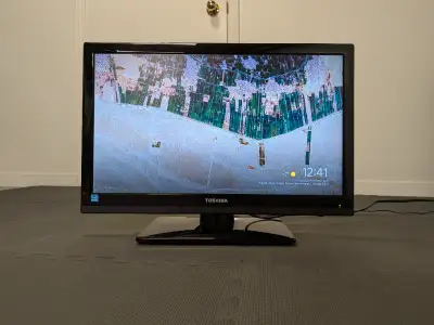 24" Toshiba LED HDTV, View more