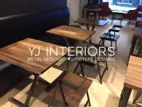 Custom Table and Chairs, Bar/Coffee Shop/Lounge/Pub Restaurant