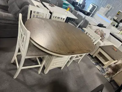 Solid Wood Counter Height dinette set only $579., View more