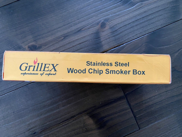 GrillEX stainless steel wood chip smoker box -BNIB in BBQs & Outdoor Cooking in Oshawa / Durham Region - Image 2