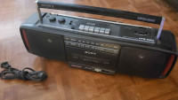 Vintage SONY BoomBox Mega Bass Radio Cassette Player JAM BOX CFS