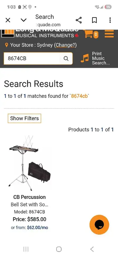 CB Percussion Bell set, View more