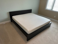 King Bed Frame and King Mattress 