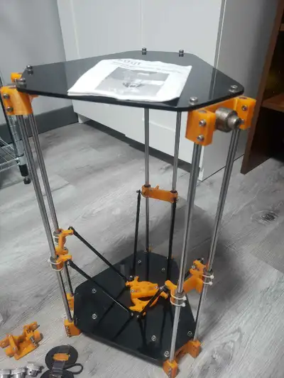 rostock mini reprap 3d printer basic kit., View more