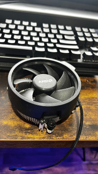 AMD Wraith Stealth Socket AM4 4-Pin Connector CPU Cooler 