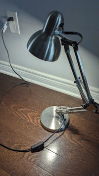 Stainless desk lamp