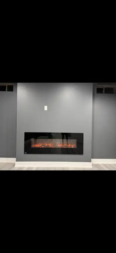 brand new wall mount electric fireplace, View more