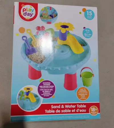 Sand and water table, View more