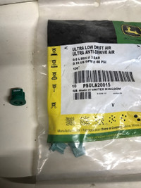 John Deere Ultra Low Drift nozzle, spray tips, PSULA0015, NEW