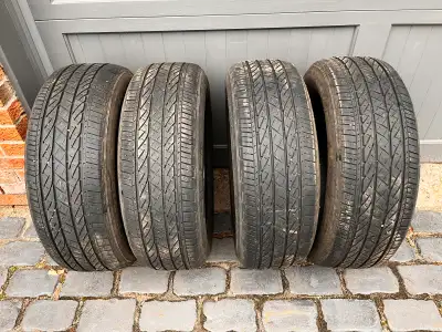 I'm selling a set of four used 225/60R18 tires that are in good condition. Here are some additional...