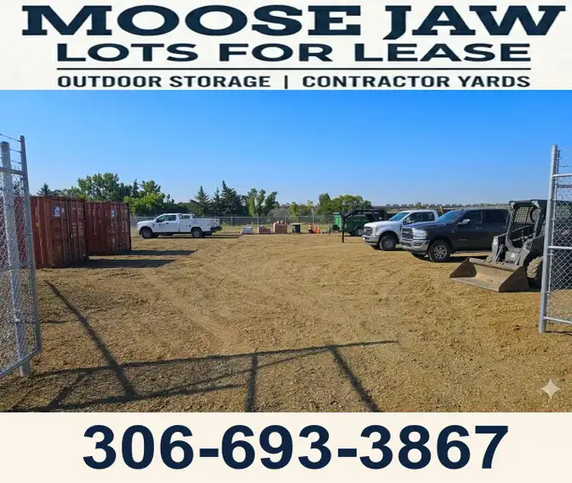 Secure Contractor Yard for Rent / Outdoor Storage / M2 Heavy Ind