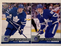 Toronto Maple Leaf Rookie Hockey Cards Nylander Mathews Marner